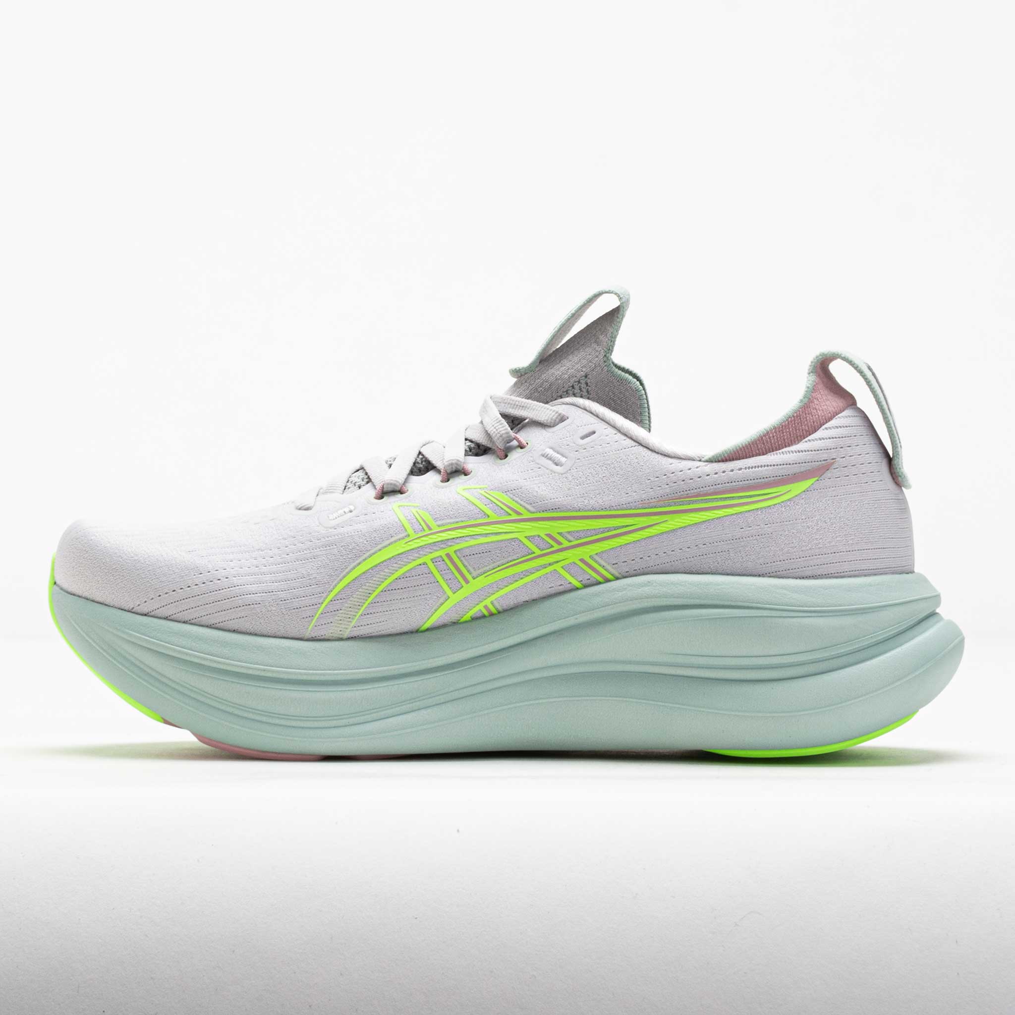 ASICS GEL-Nimbus 28 Women's Cloud Grey/Illuminate Green