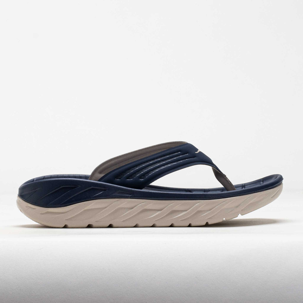 HOKA ORA Recovery Flip Men's Varsity Navy/Putty