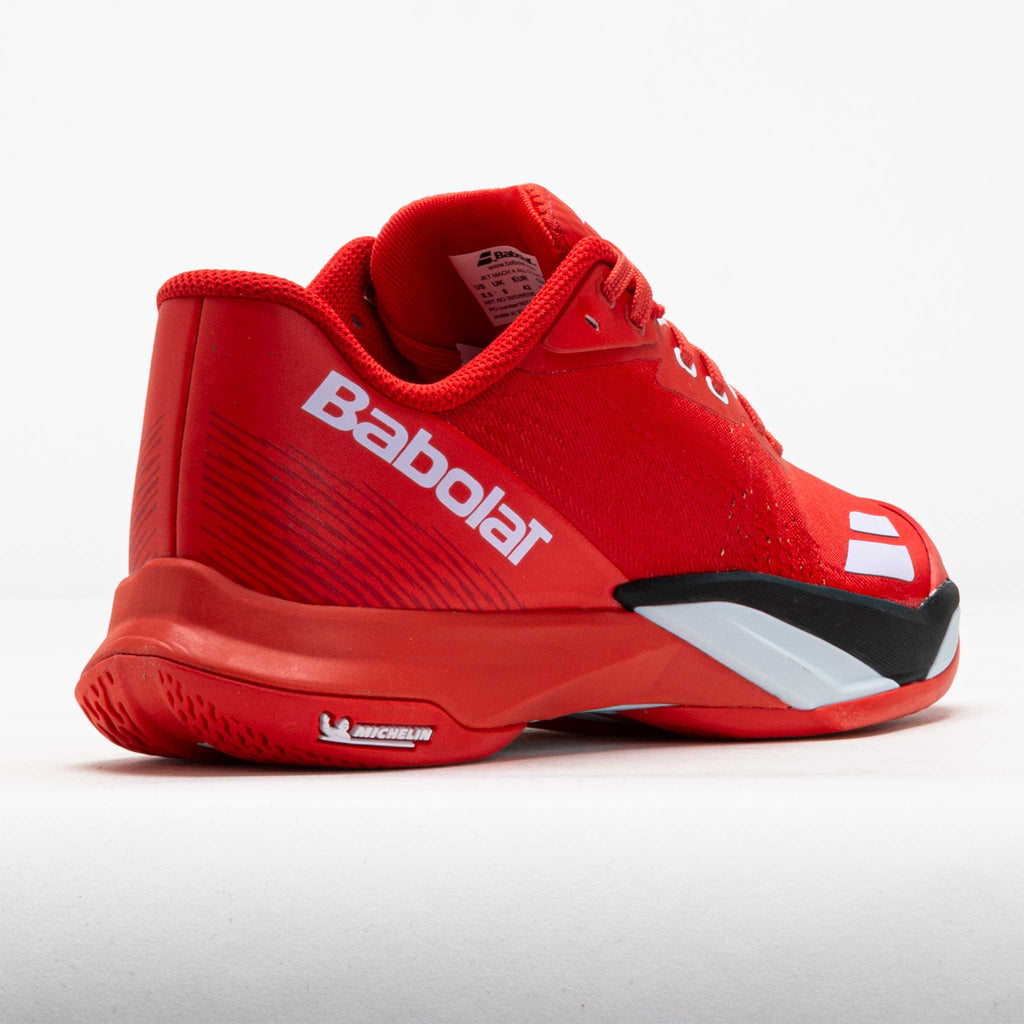 Babolat Jet Mach 4 Men's Cherry Tomato/White