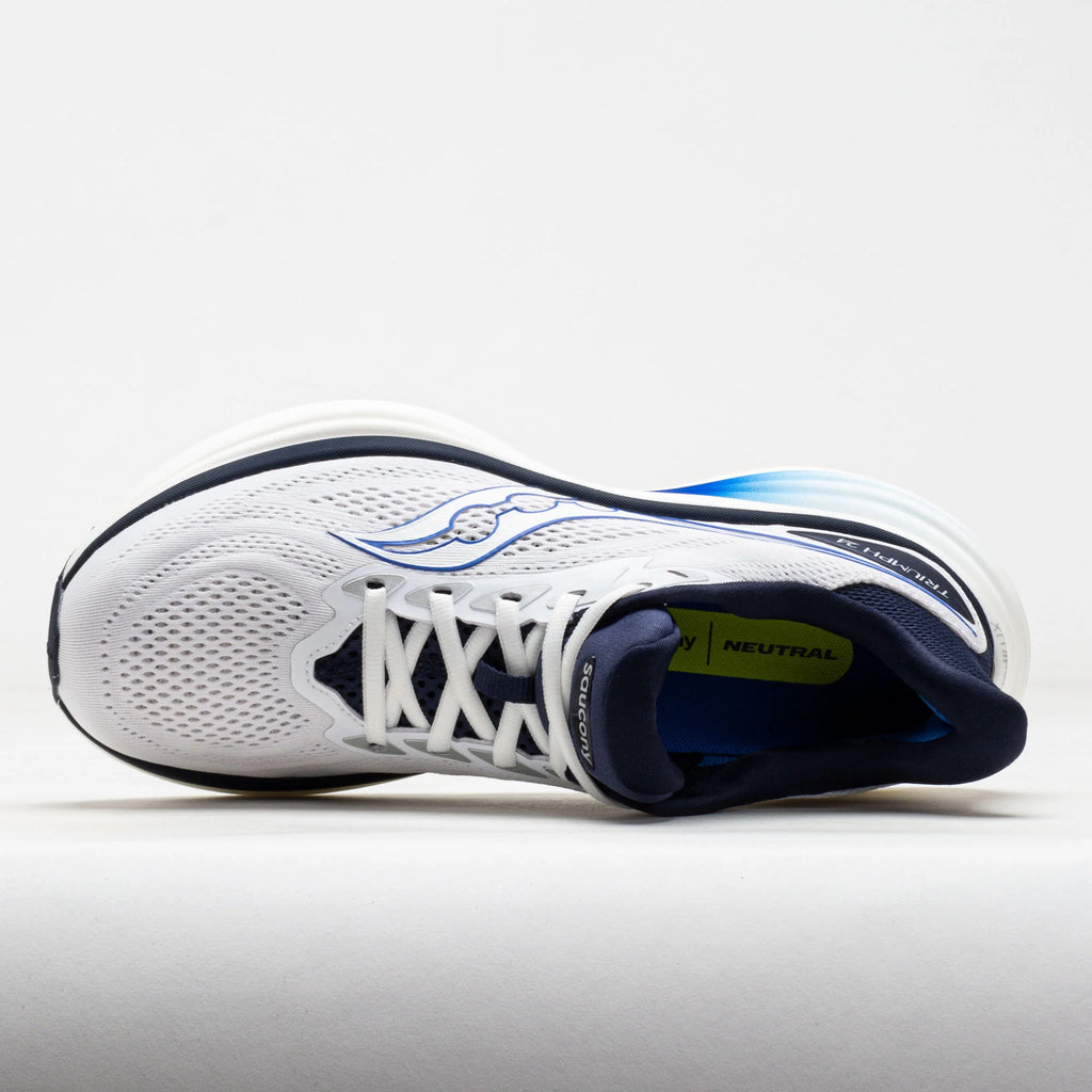 Saucony Triumph 24 Men's White/Naval