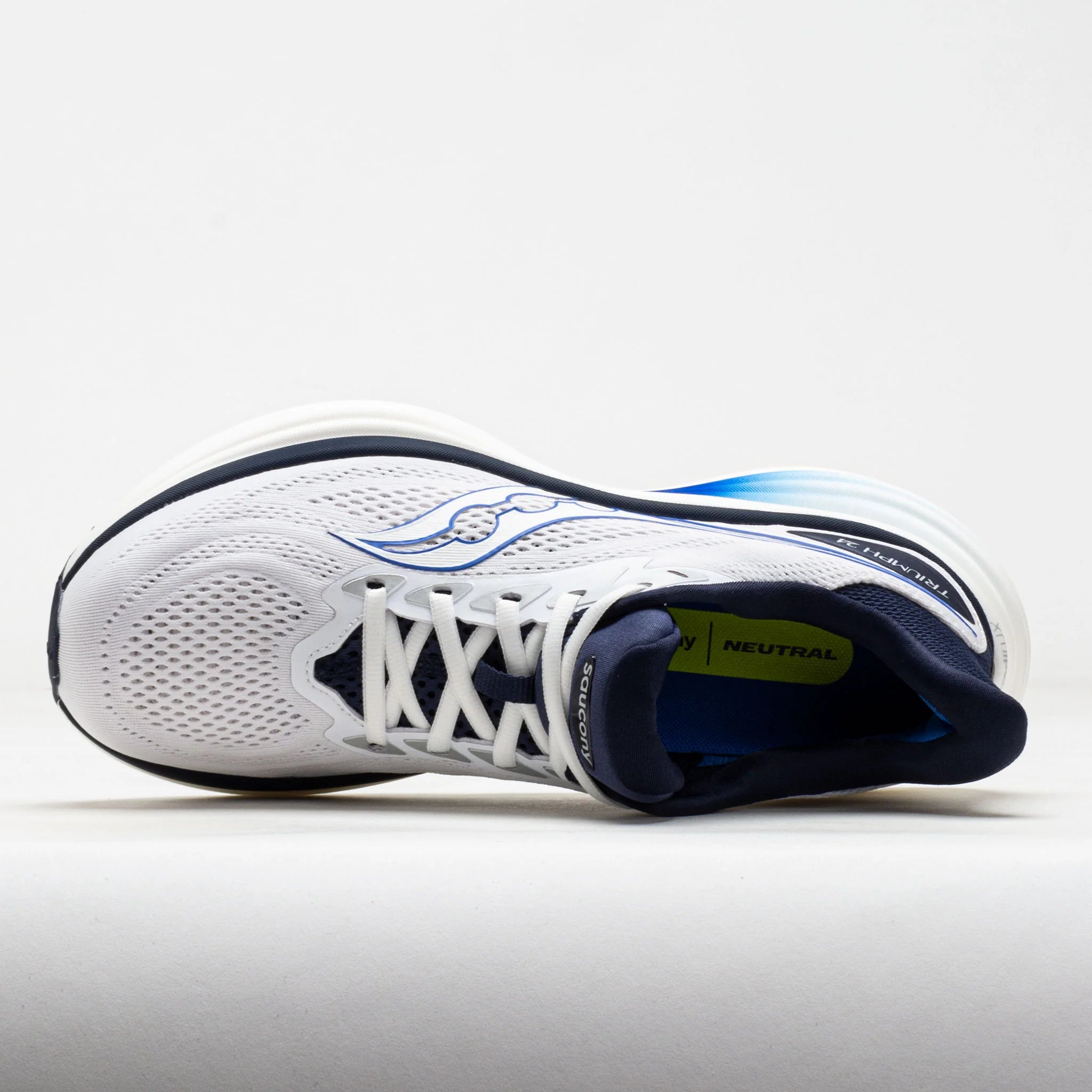 Saucony Triumph 24 Men's White/Naval
