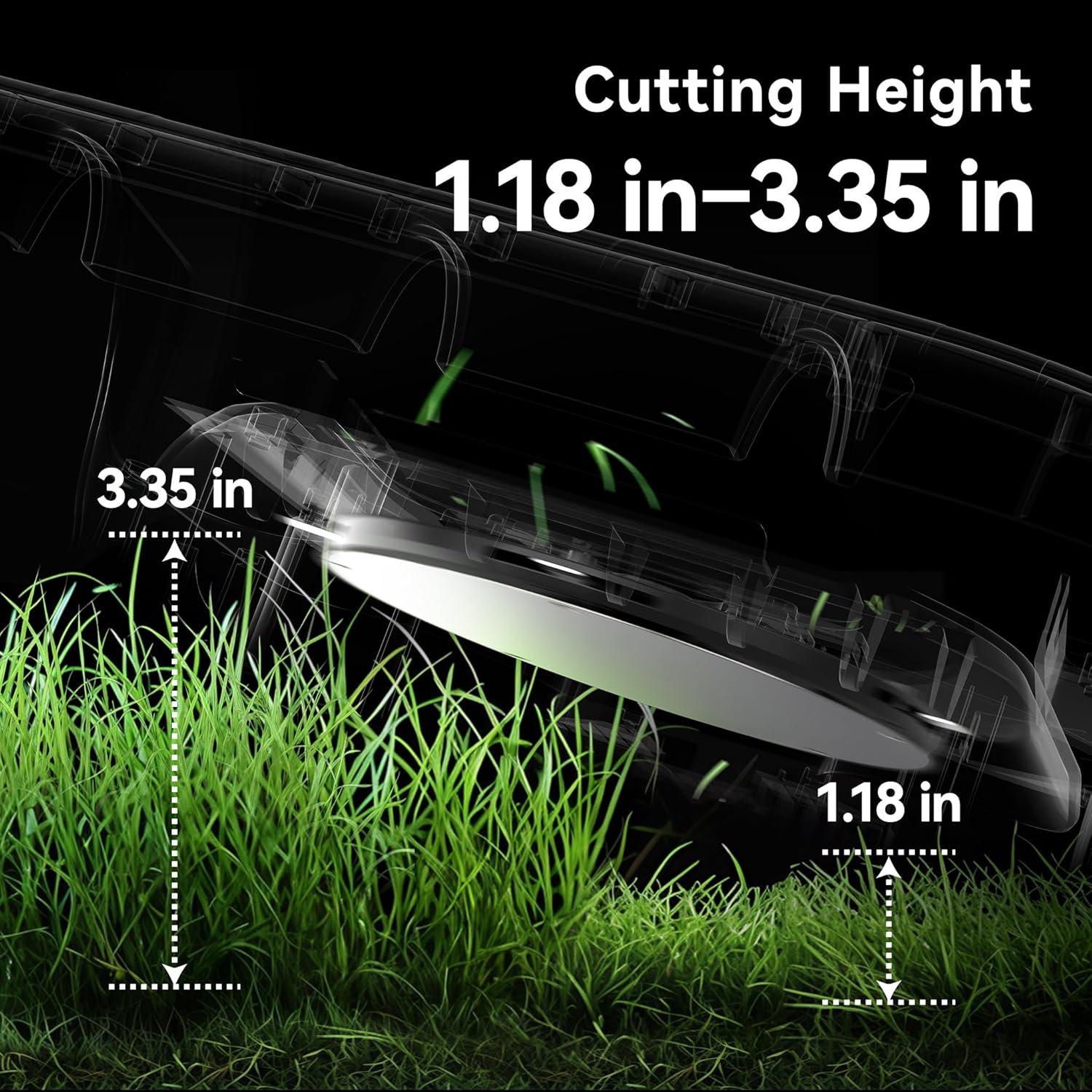 Neomow X SE Robot Lawn Mower Perimeter Wire Free for 0.75 Acre 3D LiDAR SLAM+Vision Mapping Robotic Lawnmower with 4G  No RTK Station Required  AI Accurate Obstacle Avoidance  App Control  Anti-Theft