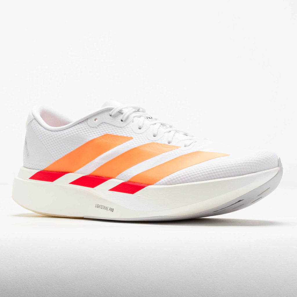 adidas Adizero EVO SL Men's White/Lucid Orange/Lucid Red