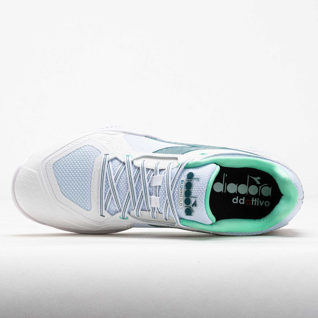 Diadora Blushield Torneo 3 Clay Men's White/Shaded Spruce