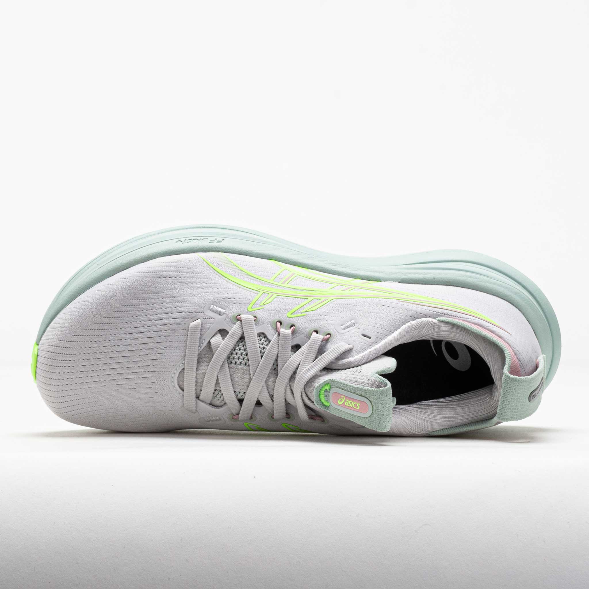 ASICS GEL-Nimbus 28 Women's Cloud Grey/Illuminate Green