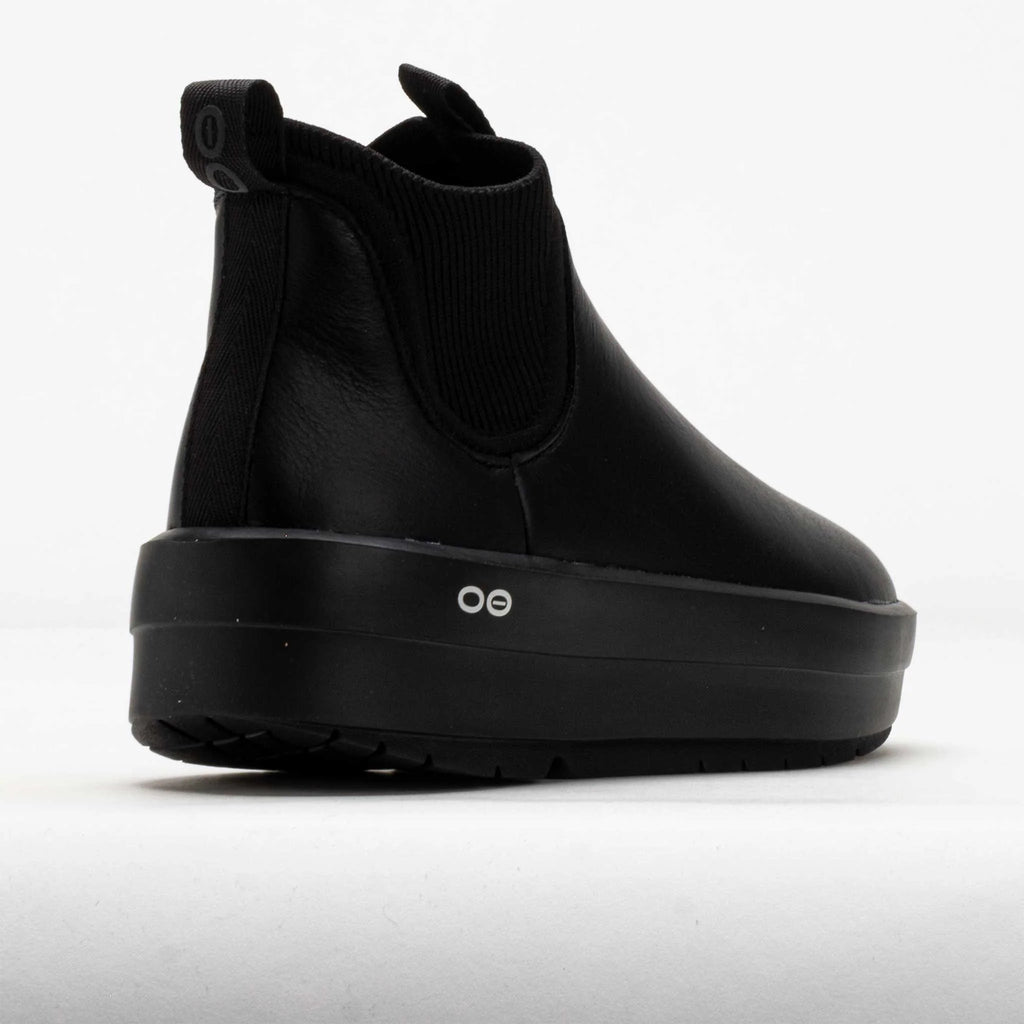 OOFOS OOmega Londoner Leather Women's Black