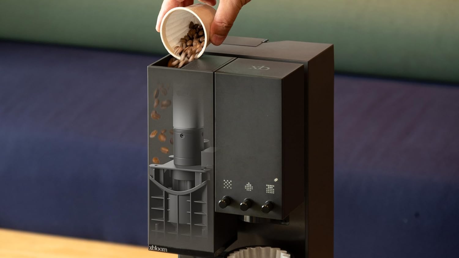 xBloom Studio – The Ultimate Coffee Machine – Drip Coffee Maker with Integrated Grinder, Scale, and 3 Levels of Automation, Midnight Black