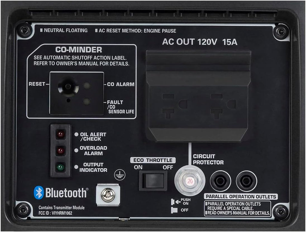 Honda 664240 EU2200i 2200 Watt Portable Inverter Generator with Co-Minder