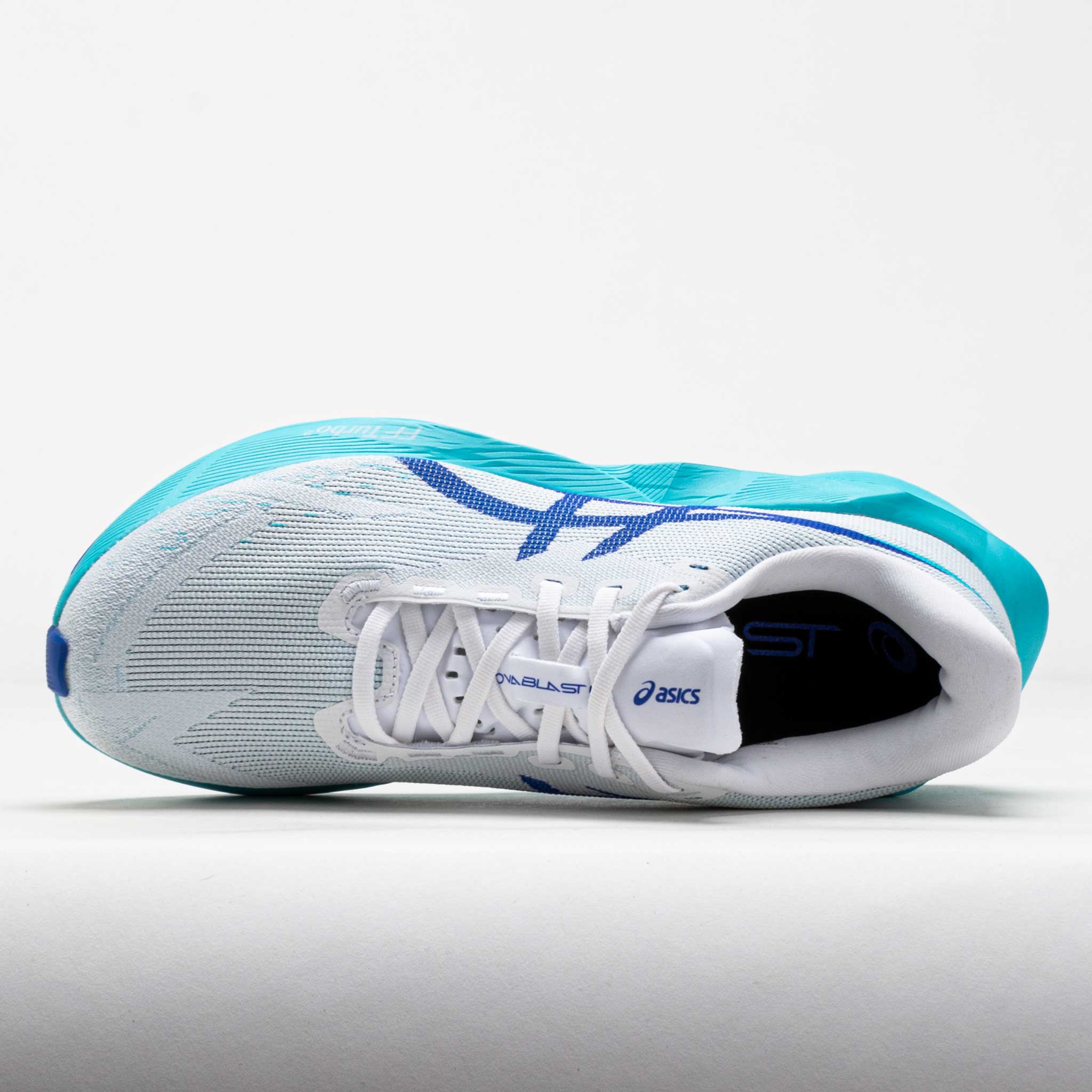 ASICS Novablast 6 Men's White/Energy Aqua