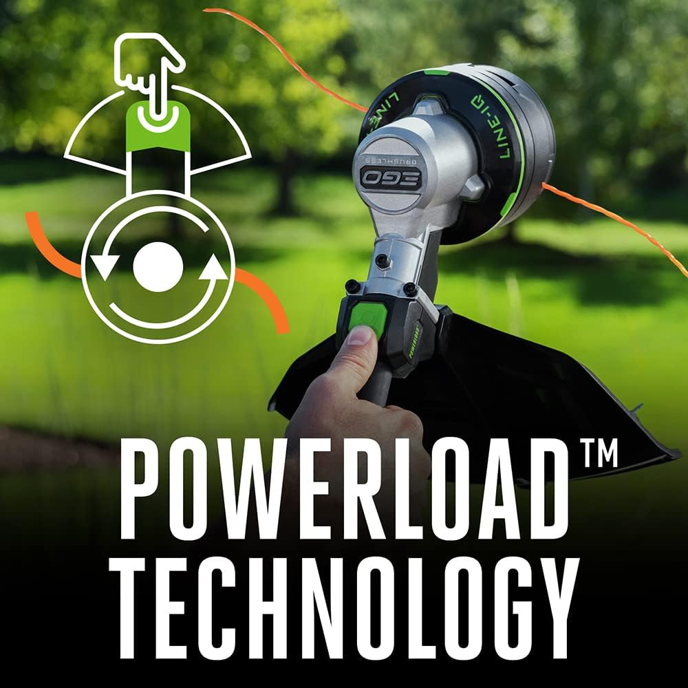 EGO Power+ ST1623T 56-Volt 16-Inch Cordless String Trimmer  4.0Ah Battery  320W Charger Included Plus Extra BA1400T 2.5Ah Battery