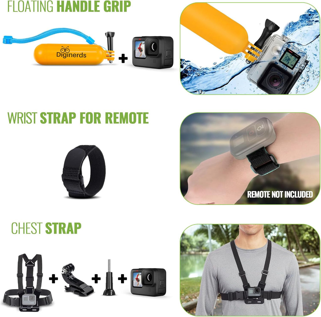 GoPro HERO11 (Go Pro Hero11) Black Mini - Waterproof Action Camera with 5.3K Ultra HD Video  24.7MP Photos  1/1.9" Sensor  Stabilization + 50-in-1 Accessory Kit + 64GB Card + More