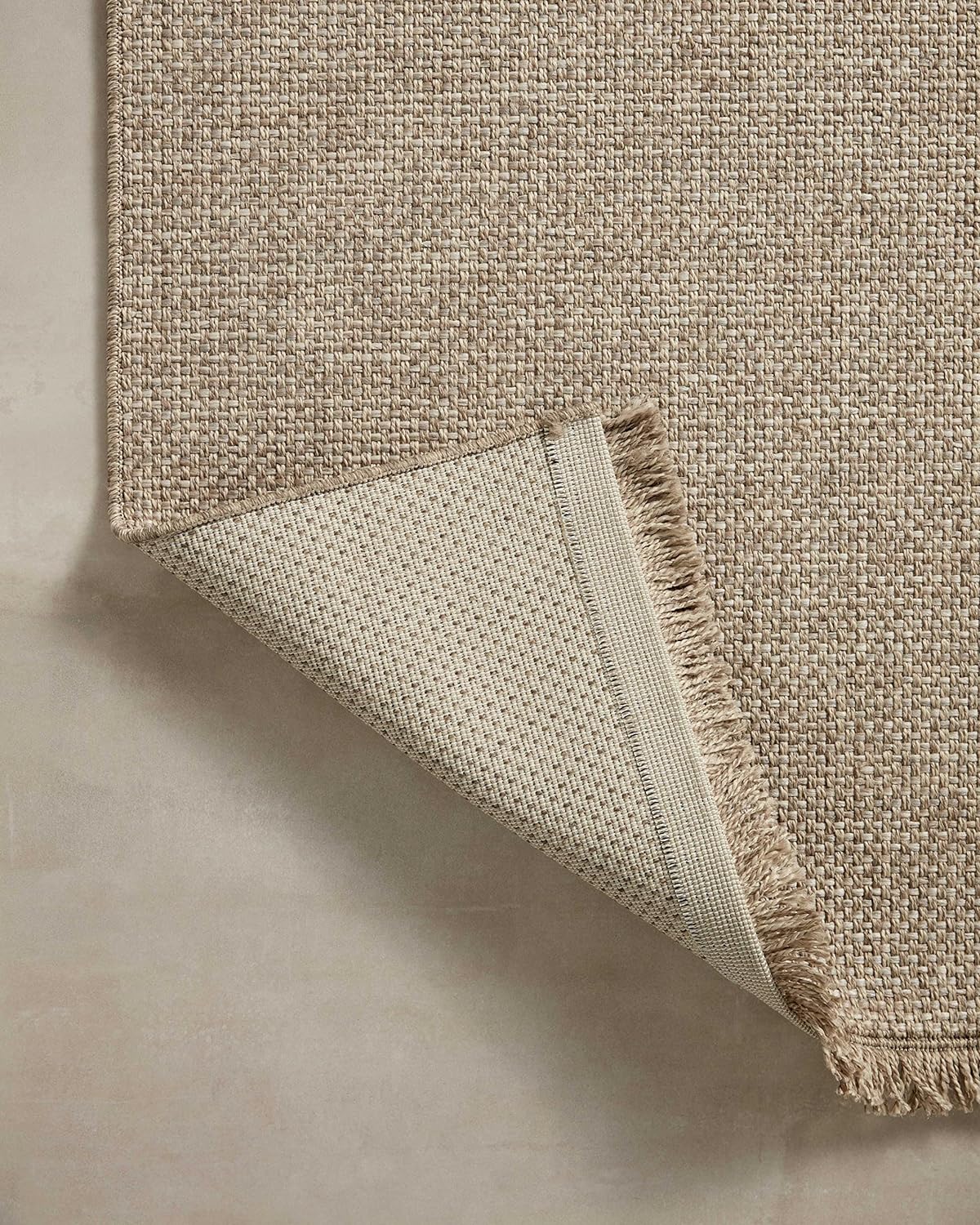Loloi Dawn Collection Indoor/Outdoor DAW-04 Coffee 7'-8" x 10' Area Rug