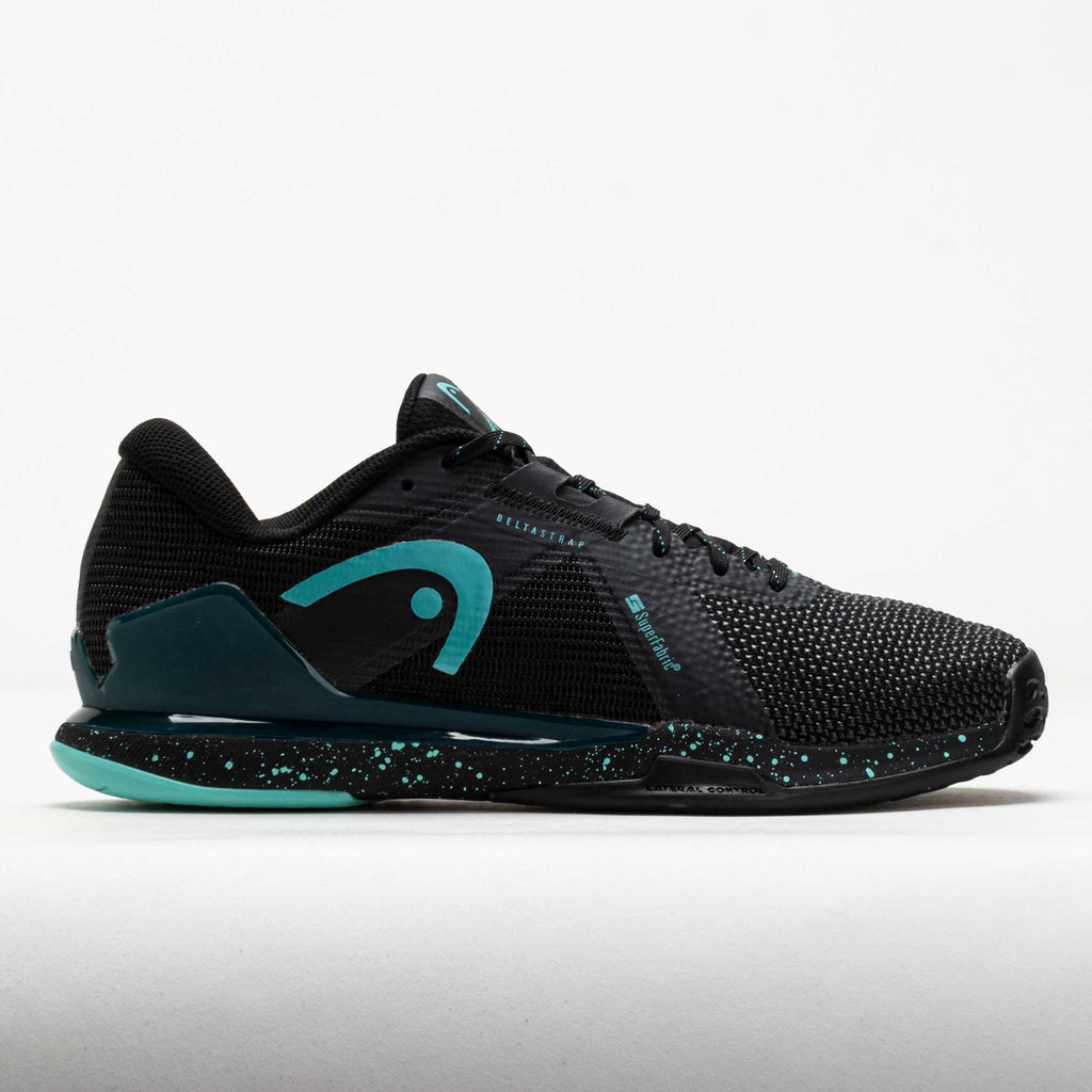HEAD Sprint Pro 4.0 SuperFabric Men's Black/Teal