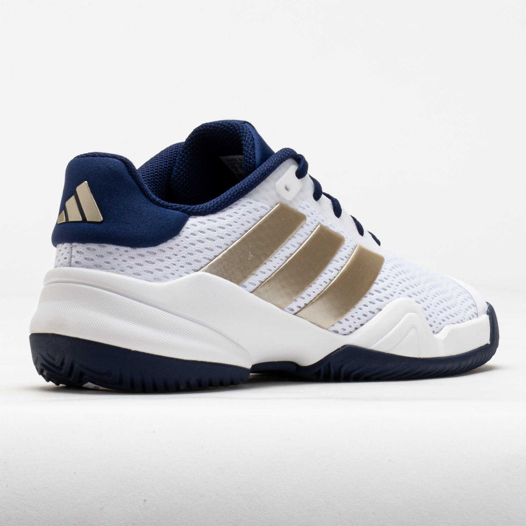 adidas Barricade Junior White/Cyber Metallic/Dark Blue
