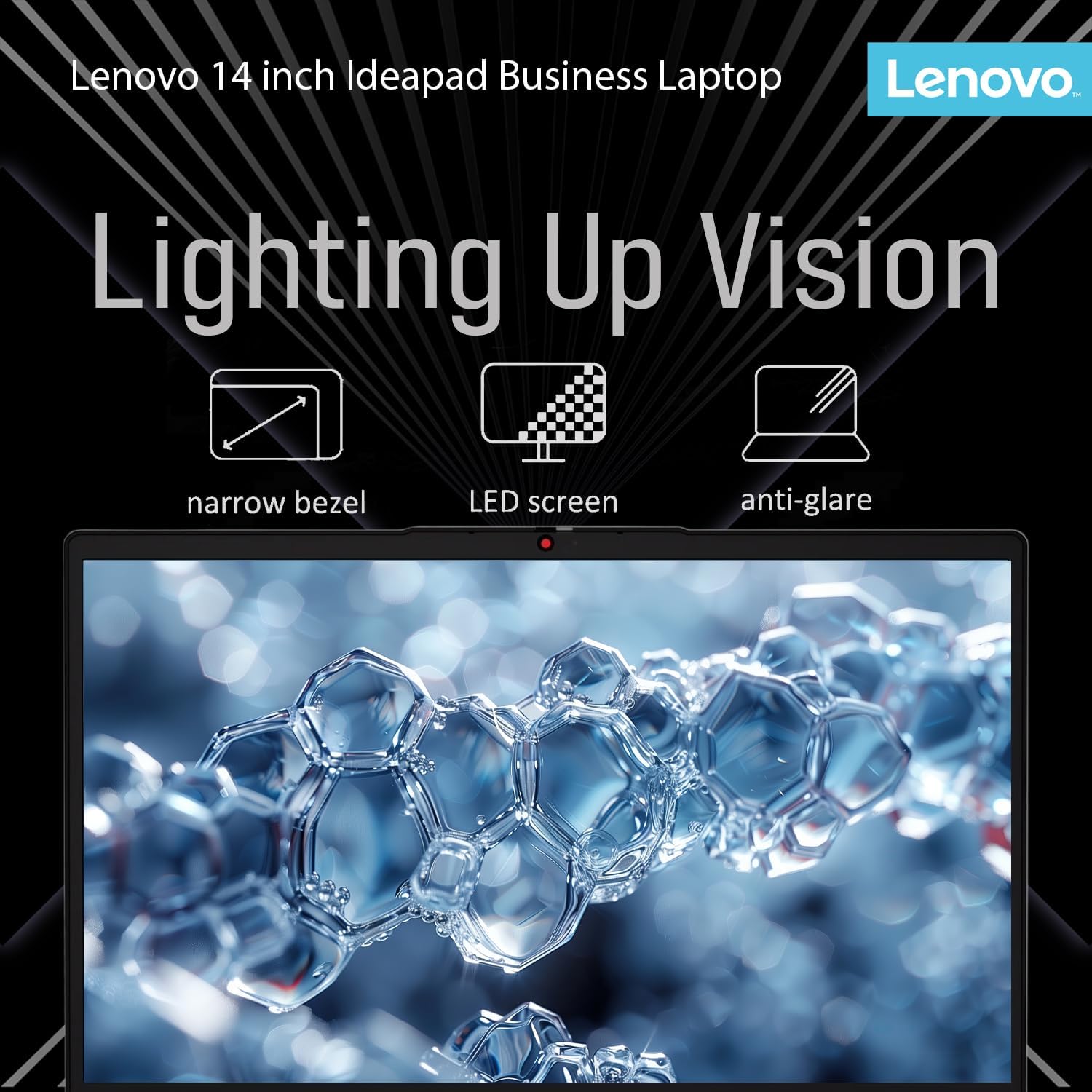 Lenovo IdeaPad Laptop with Microsoft Office  12GB RAM  1.2TB(1TB Cloud & 256GB Storage)  Intel High Performance CPU  11 Hour Battery  SD-Card Reader  Webcam + USB-C  WOWPC Recovery USB  Windows 11