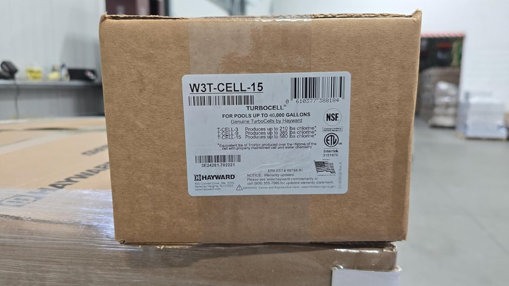 Hayward W3T-CELL-15 TurboCell Salt Chlorination Cell for In-Ground Swimming Pools up to 40 000 Gallons