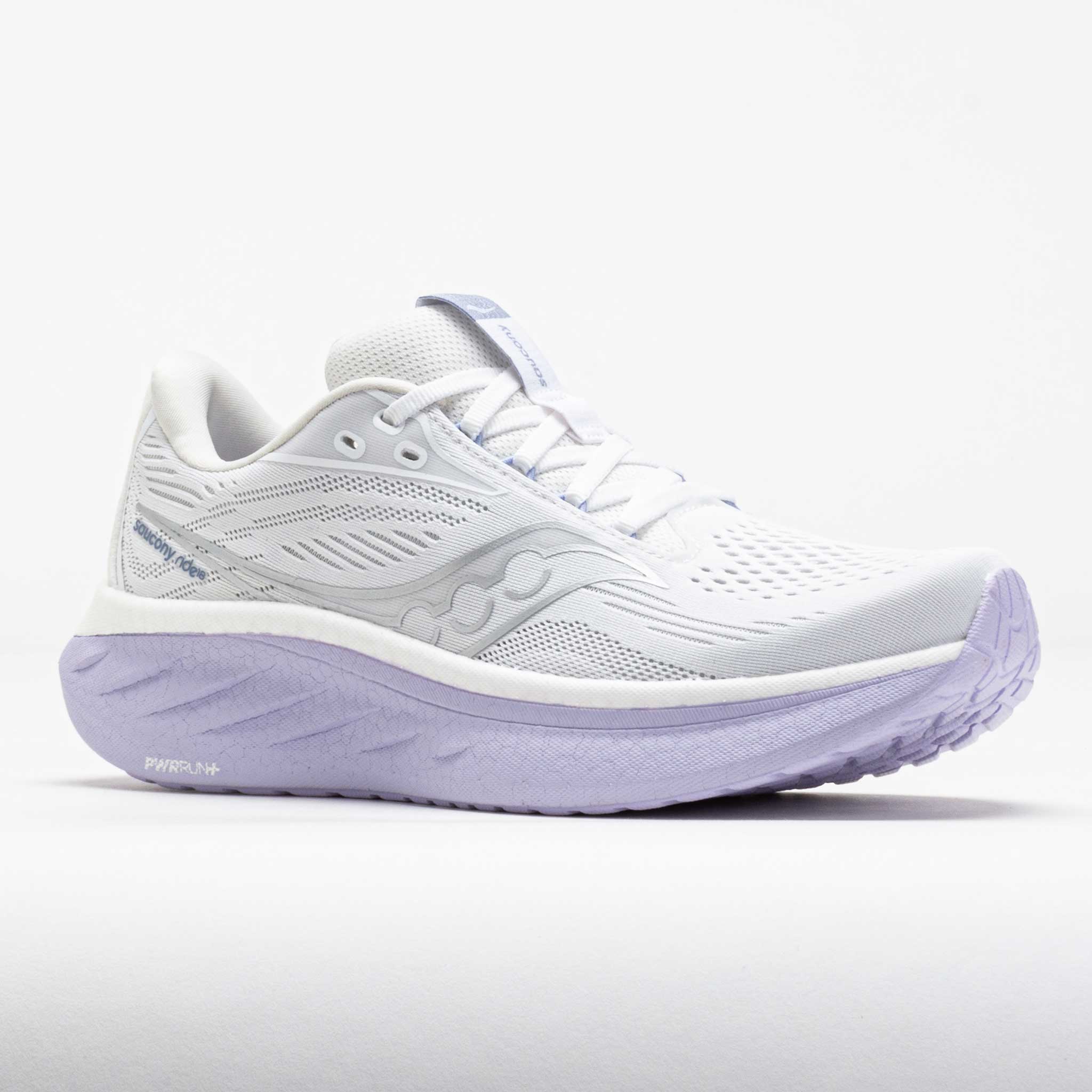 Saucony Ride 18 Women's White/Thistle