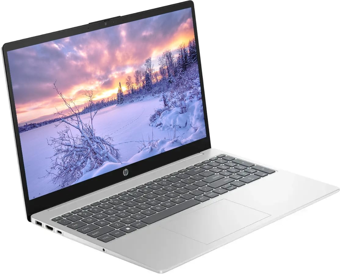 HP 15.6" Touchscreen Business Laptop  32GB RAM 1.5TB Storage (1TB SSD+512GB Docking Station Set)  6-Cores Intel Core i3  Windows 11  PLUSERA Earphones  Silver