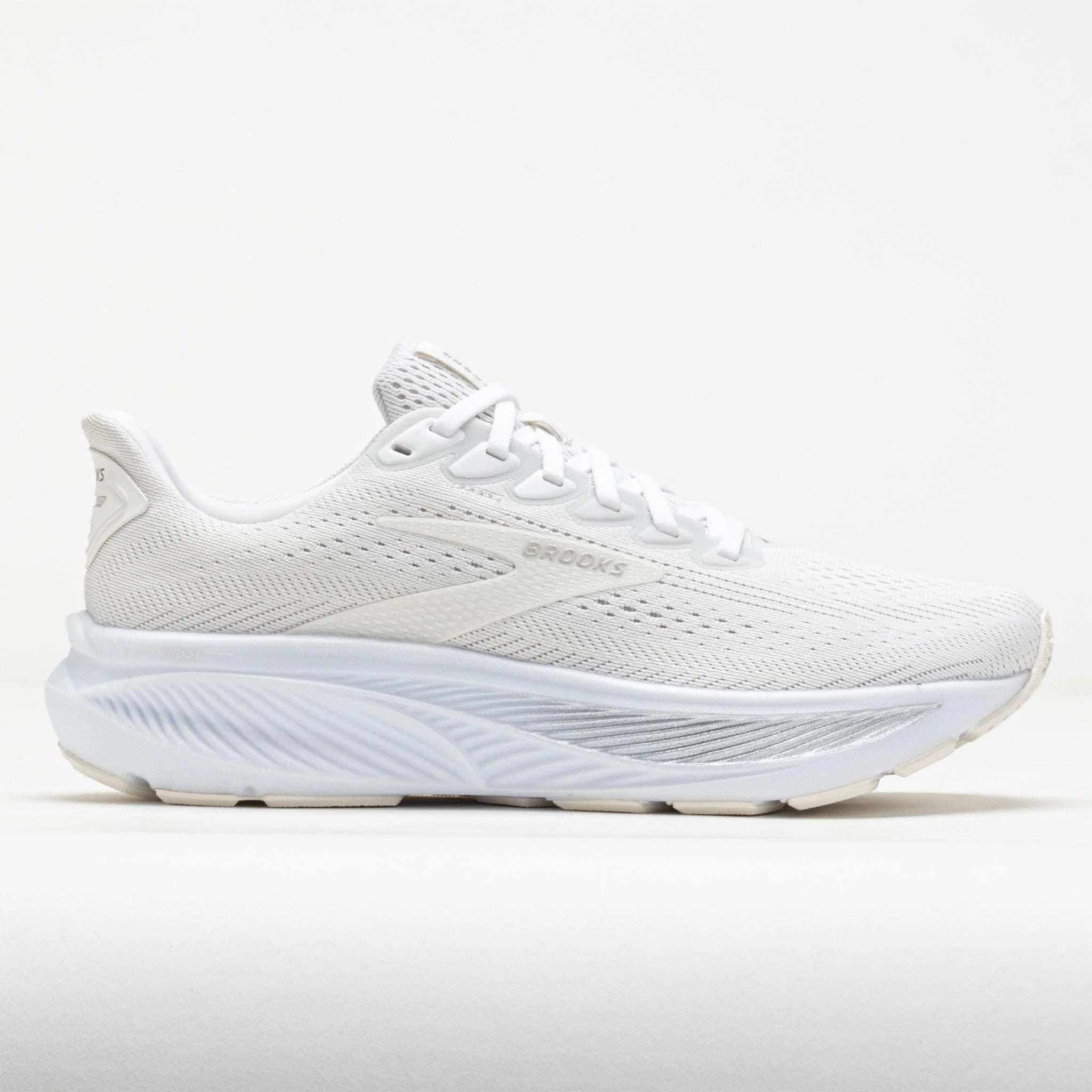 Brooks Ghost 17 Women's White/White/Grey