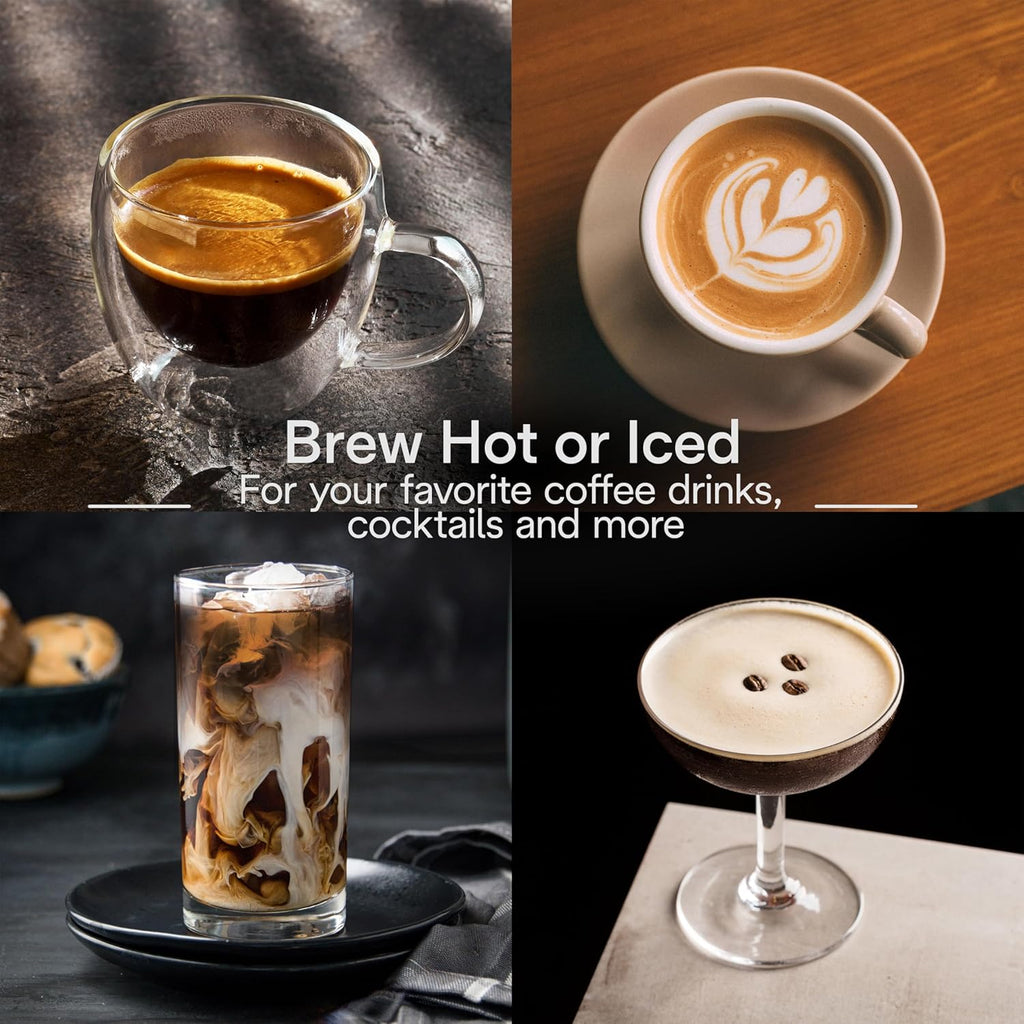 De'Longhi Magnifica Evo Automatic Espresso & Coffee Machine with Manual Milk Frother, Built-in Grinder & Auto-Clean Function - For Latte, Cappuccino, Americano, Iced Coffee, ECAM29043SB