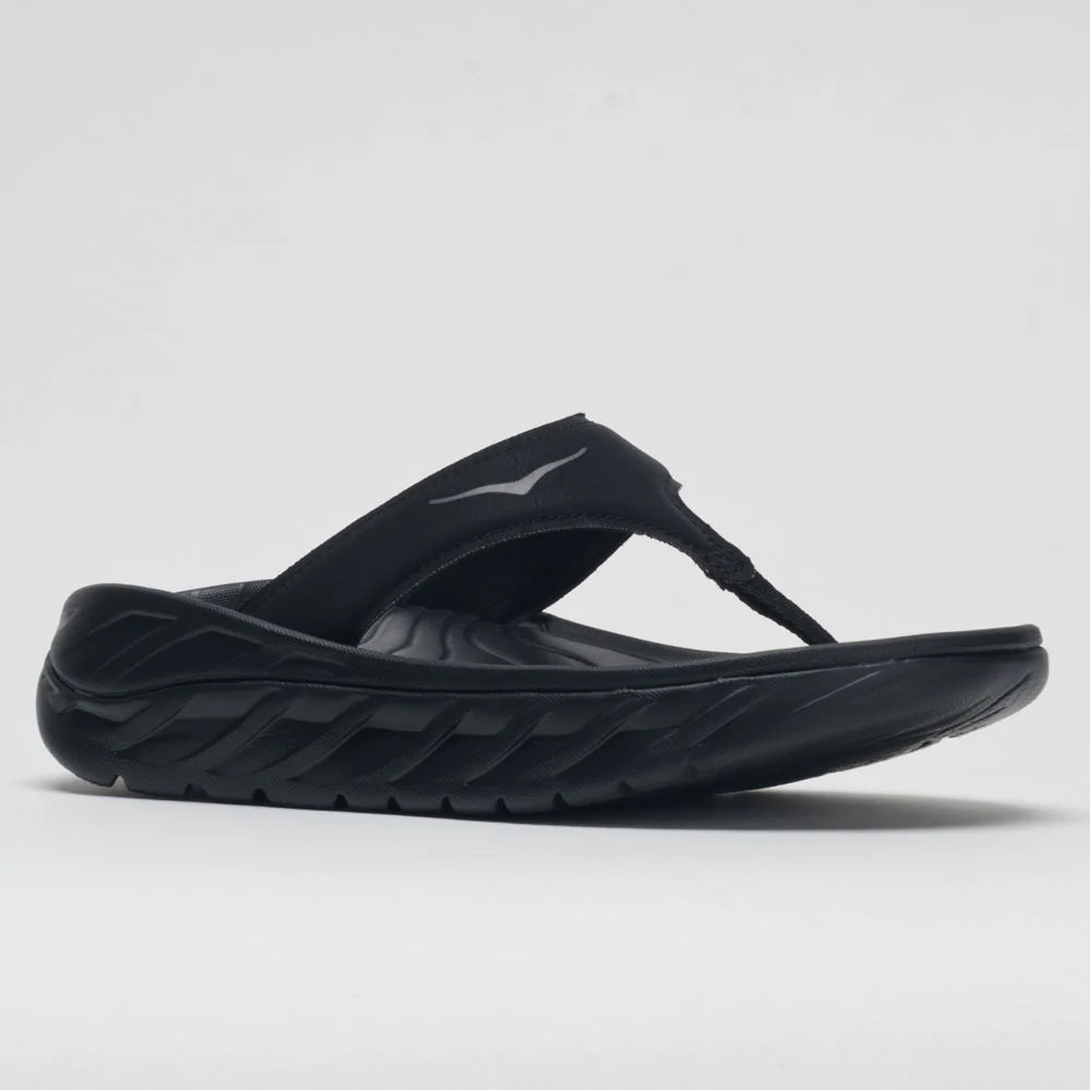 HOKA ORA Recovery Flip Women's Black/Dark Gull Gray