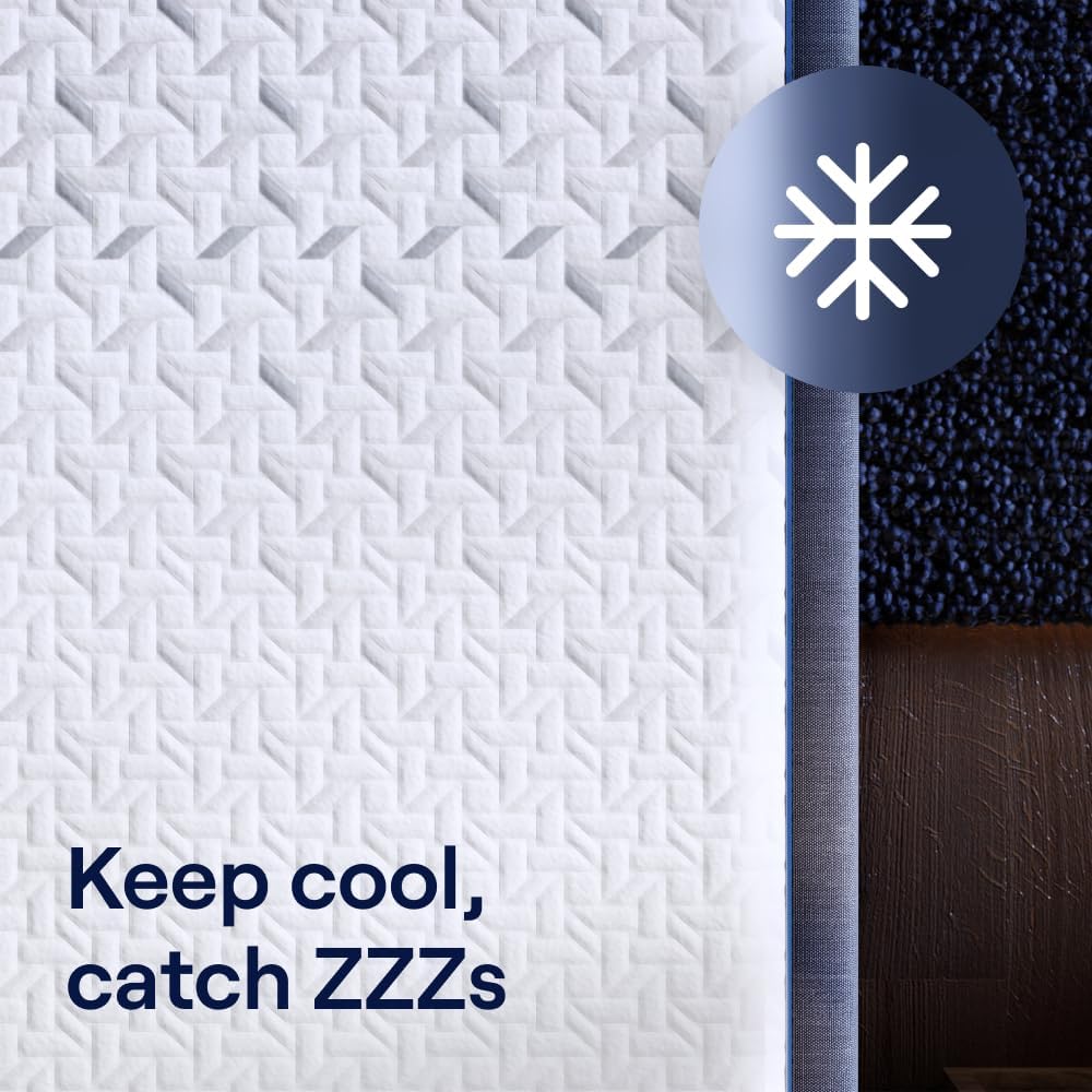 Nectar Classic Hybrid 12” Twin Mattress - Medium Firm - Memory Foam & Innerspring Coils - Cooling Top Layer - Back Pain Relief - Mattress in a Box - 365-Night Trial & Forever Warranty