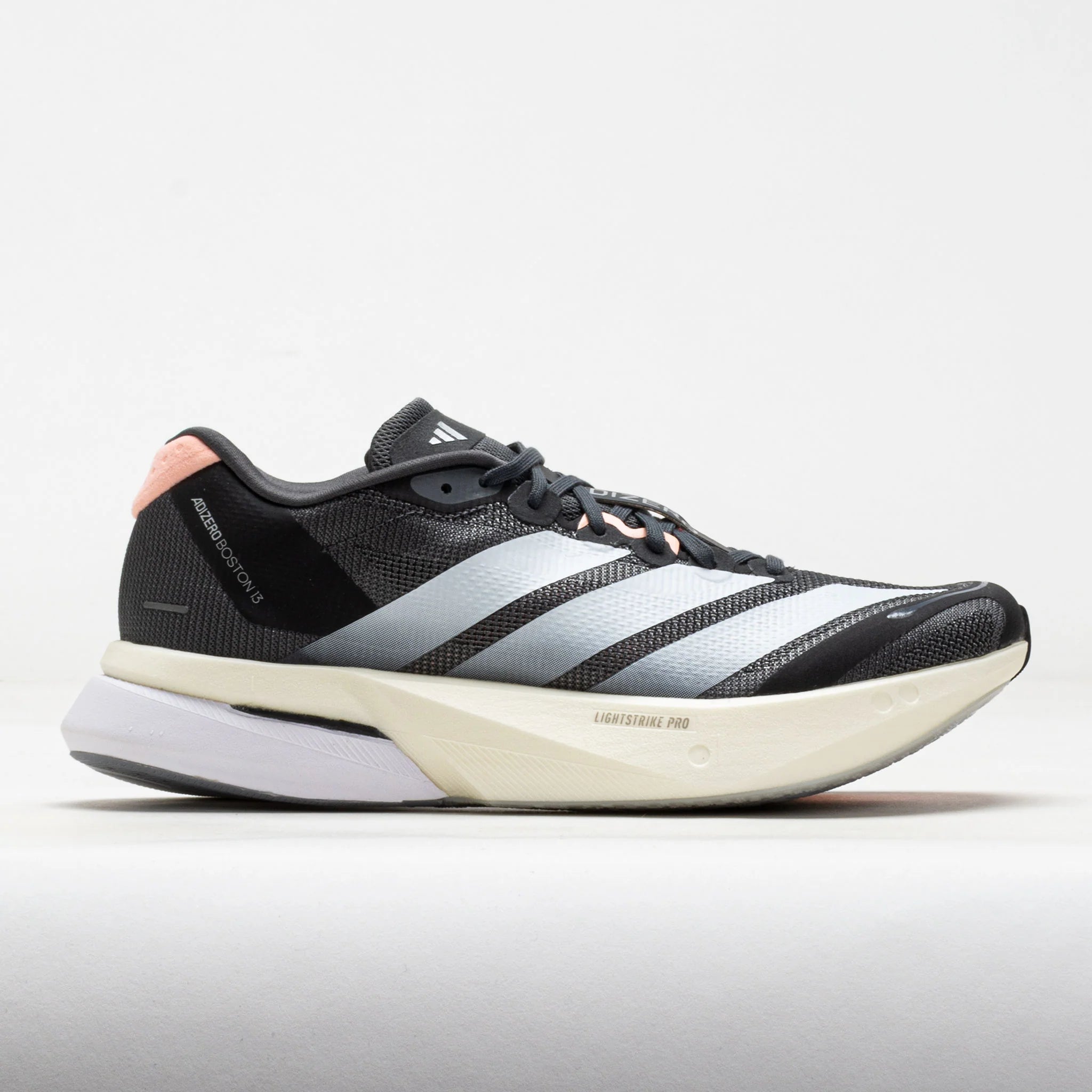 adidas Adizero Boston 13 Women's Grey/White/Haze Coral