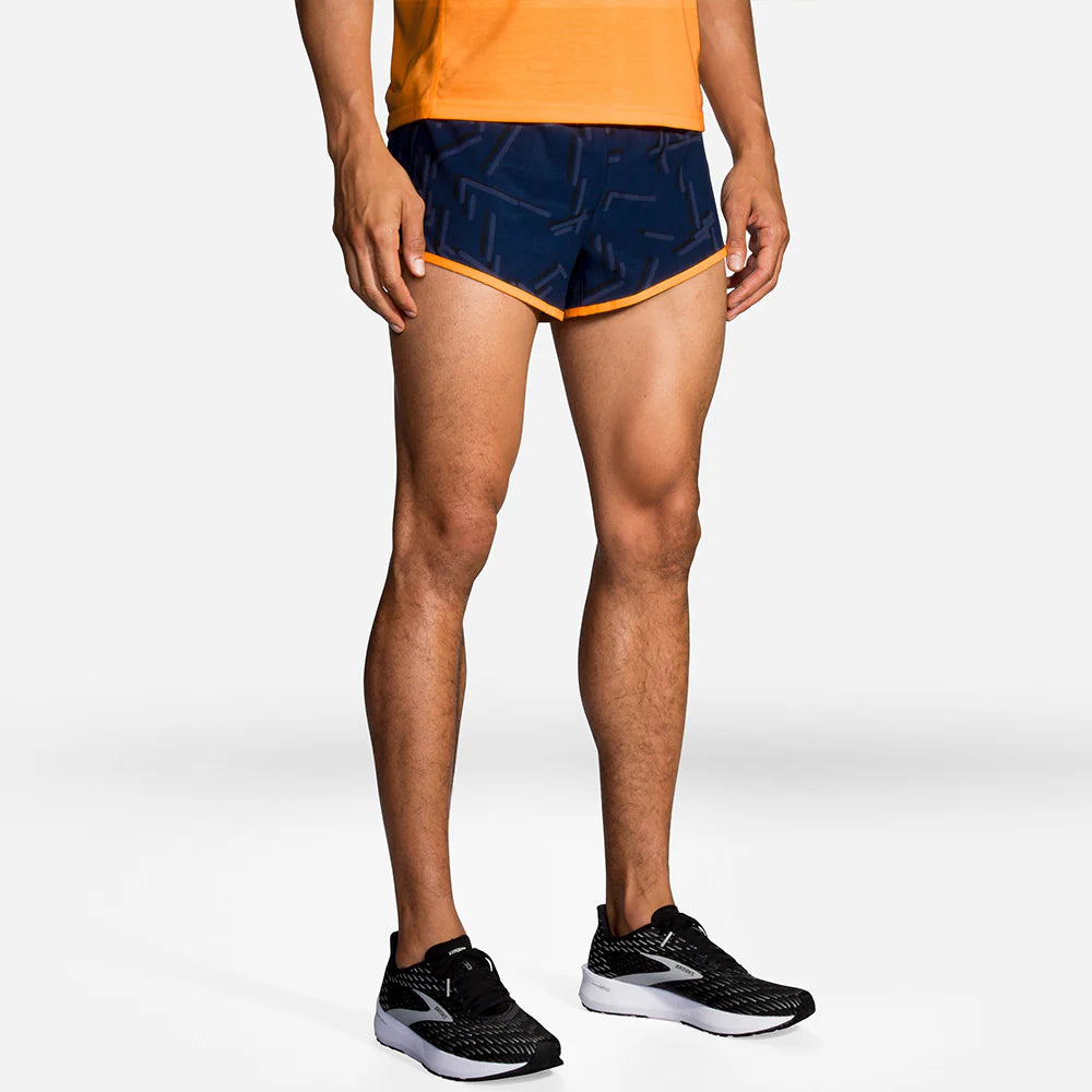 Brooks Sherpa 3" Split Shorts Men's