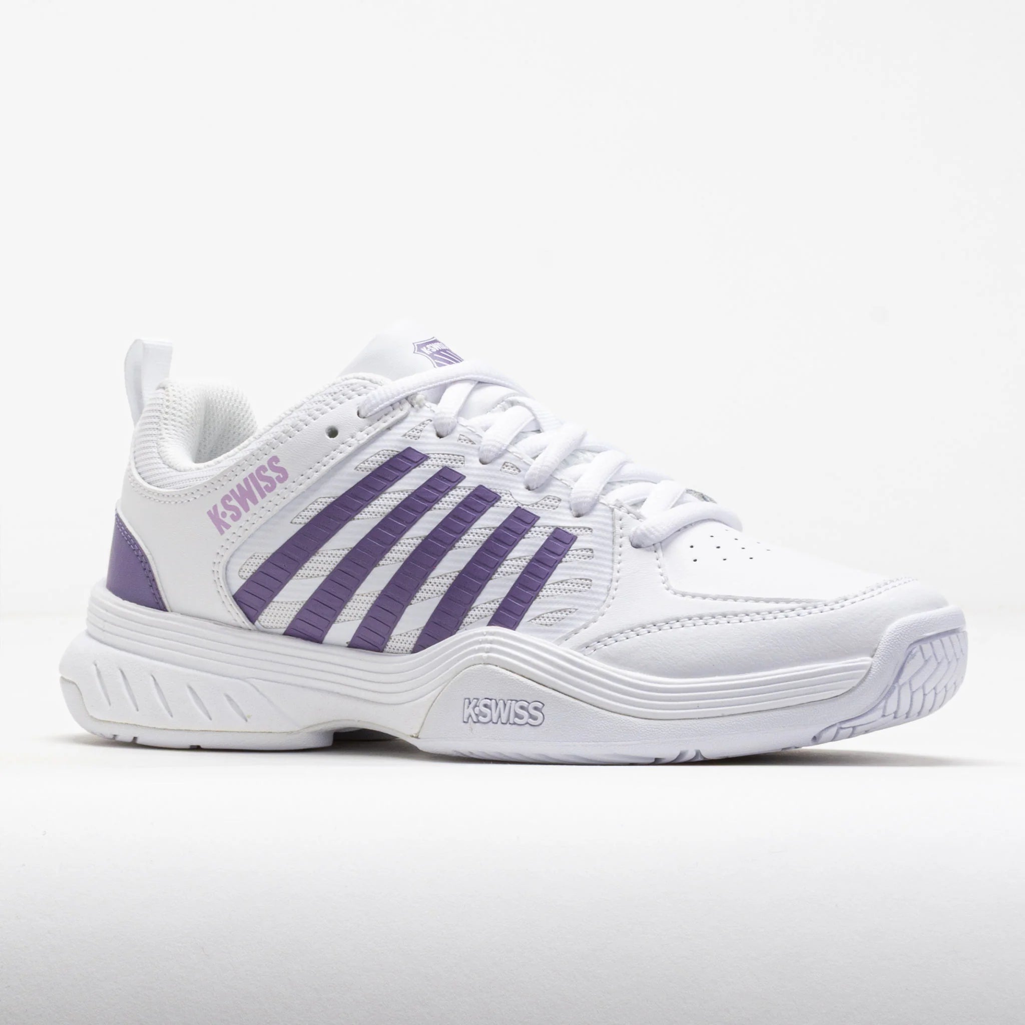 K-Swiss Court Express 2 Women's White/Purple Haze/Neon Lavender