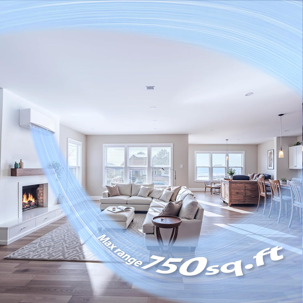 Manastin 12000BTU Mini Split Air Conditioner& Heater, 17 SEER2 115V Mini Spilt AC with Inverter Compressor, Covers Up to 750 Sq. Ft, Complete Installation Kit Included