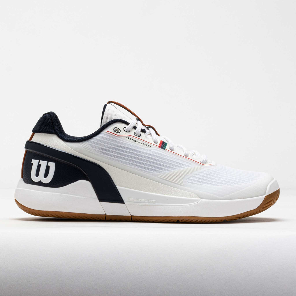 Wilson Rush Pro 5 Clay Men's White/Navy Blazer/Gum