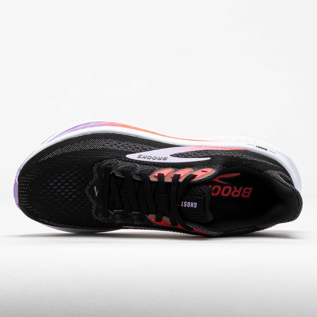 Brooks Ghost 17 Women's Black/Purple/Coral