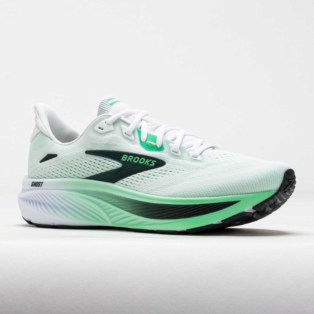 Brooks Ghost 18 Men's White/Spring Bud/Spruce