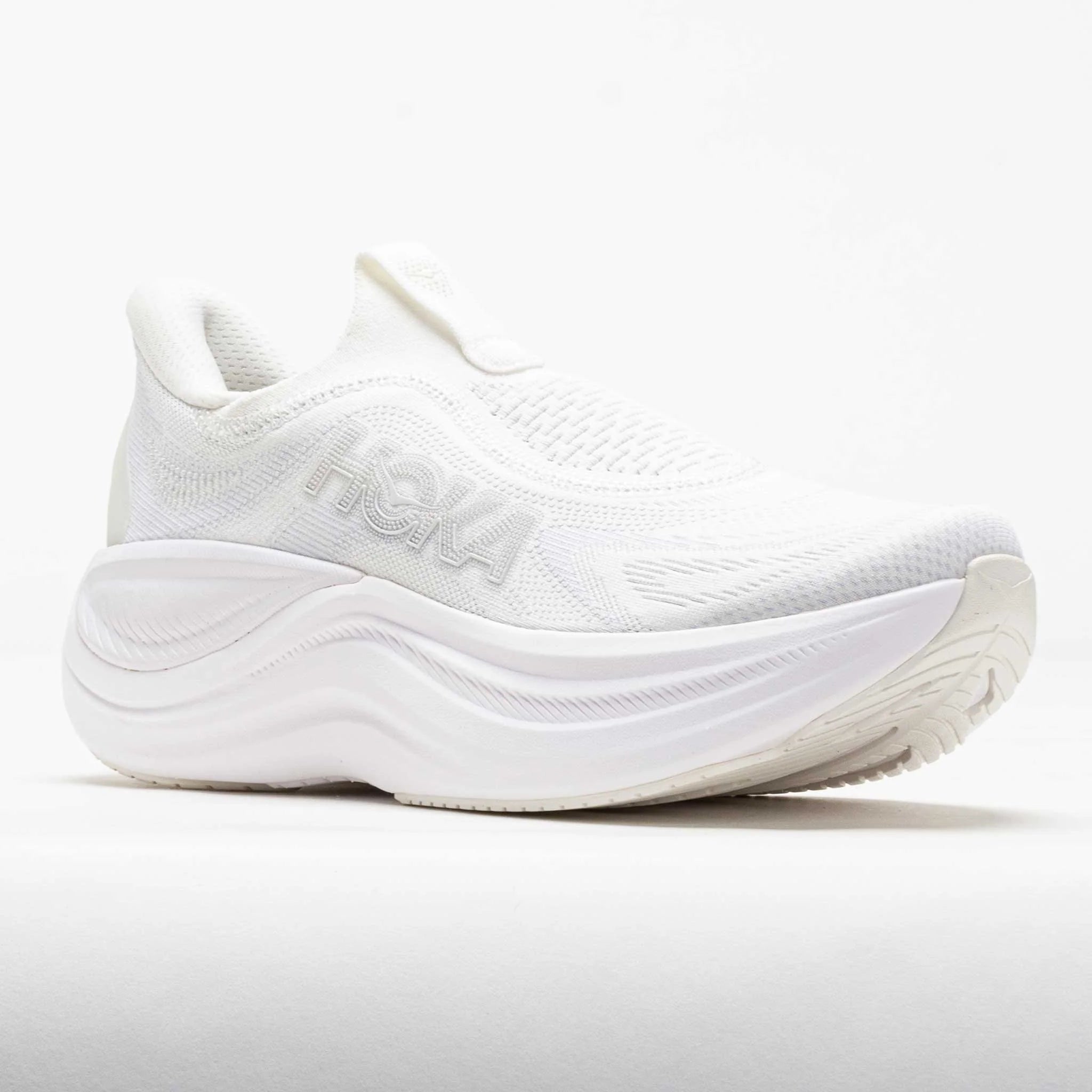 HOKA Skyward Laceless Men's White/White