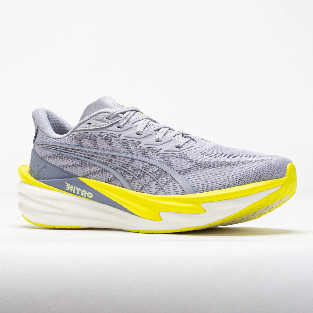 Puma Deviate NITRO 4 Men's Vibrant Silver/Lux Lime
