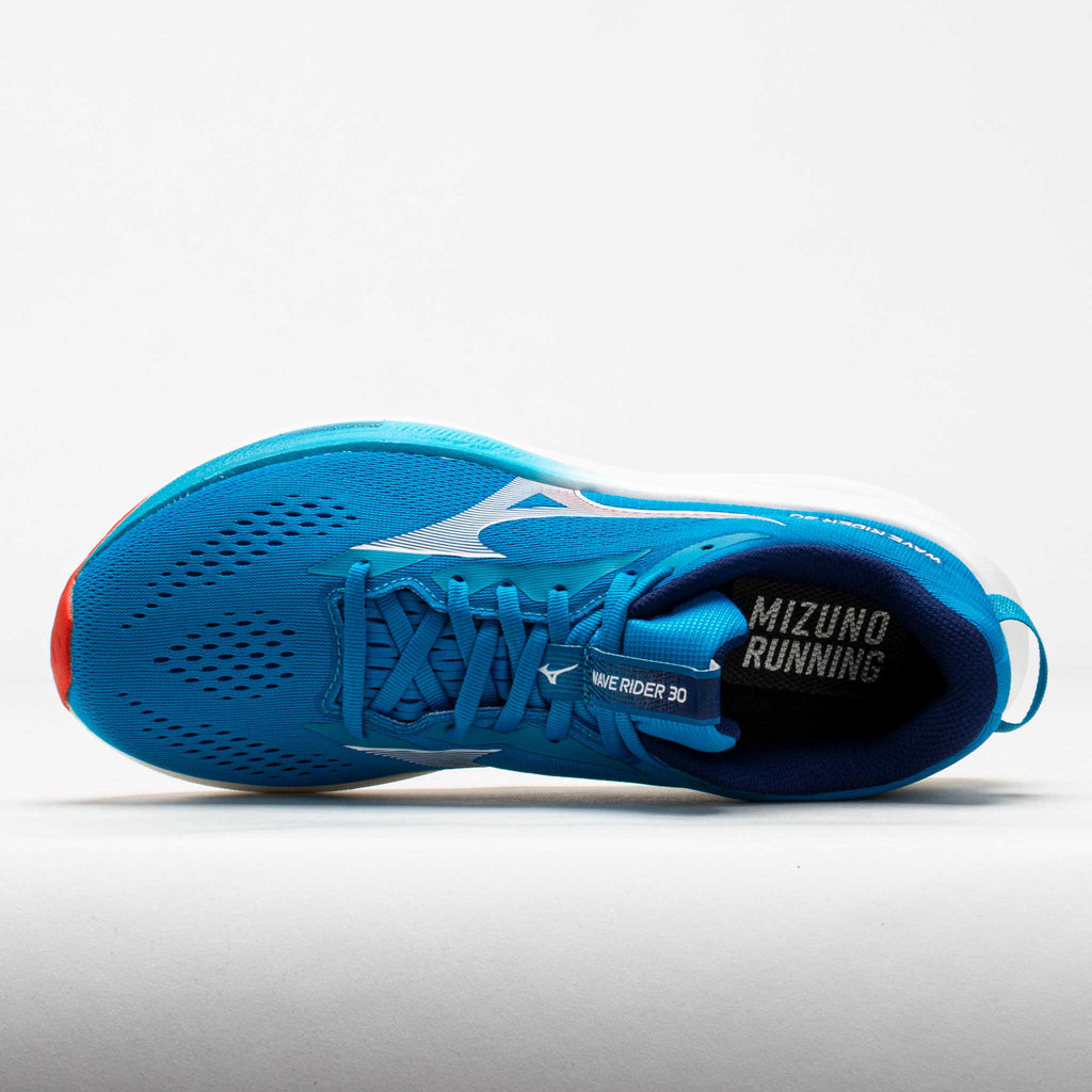 Mizuno Wave Rider 30 Men's Blue Jewel/White