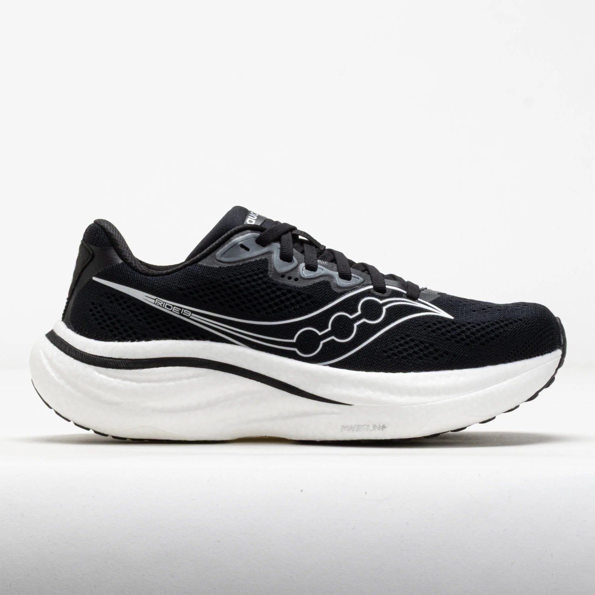 Saucony Ride 19 Women's Black/Silver