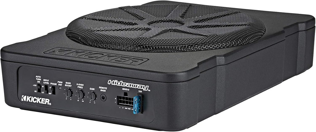 Kicker 51HS10 Hideaway Compact Powered Subwoofer  10-Inch