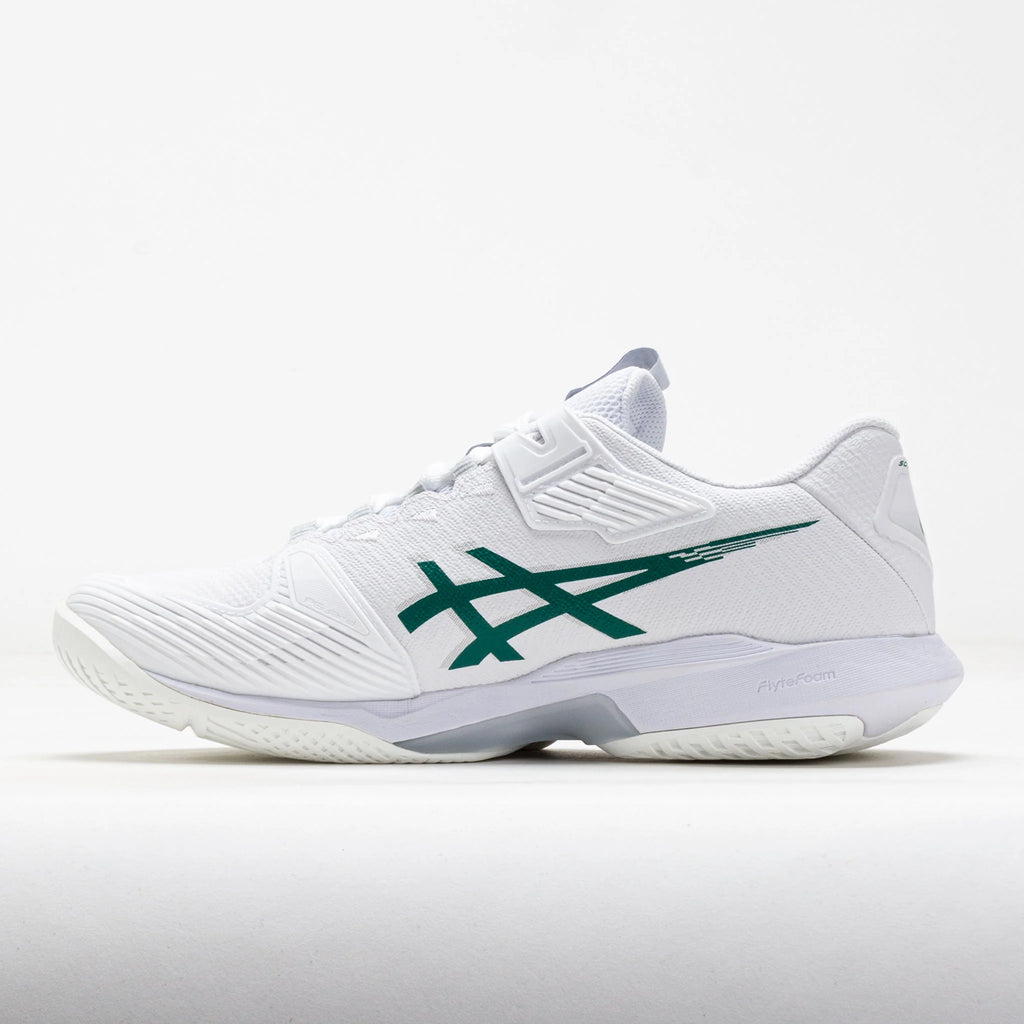 ASICS Solution Speed FF 4 Men's White/Pitch Green