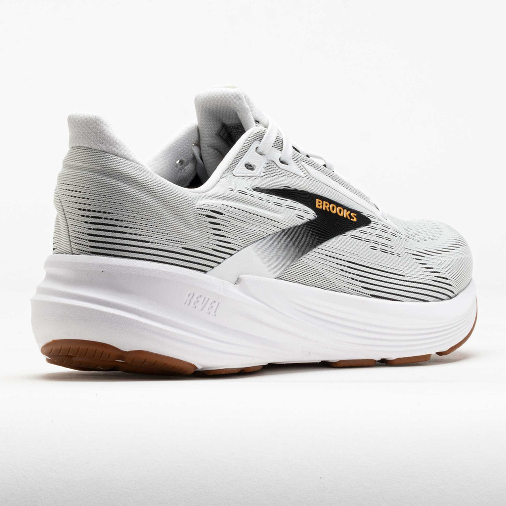 Brooks Revel 8 Men's White/Black/Oak Buff
