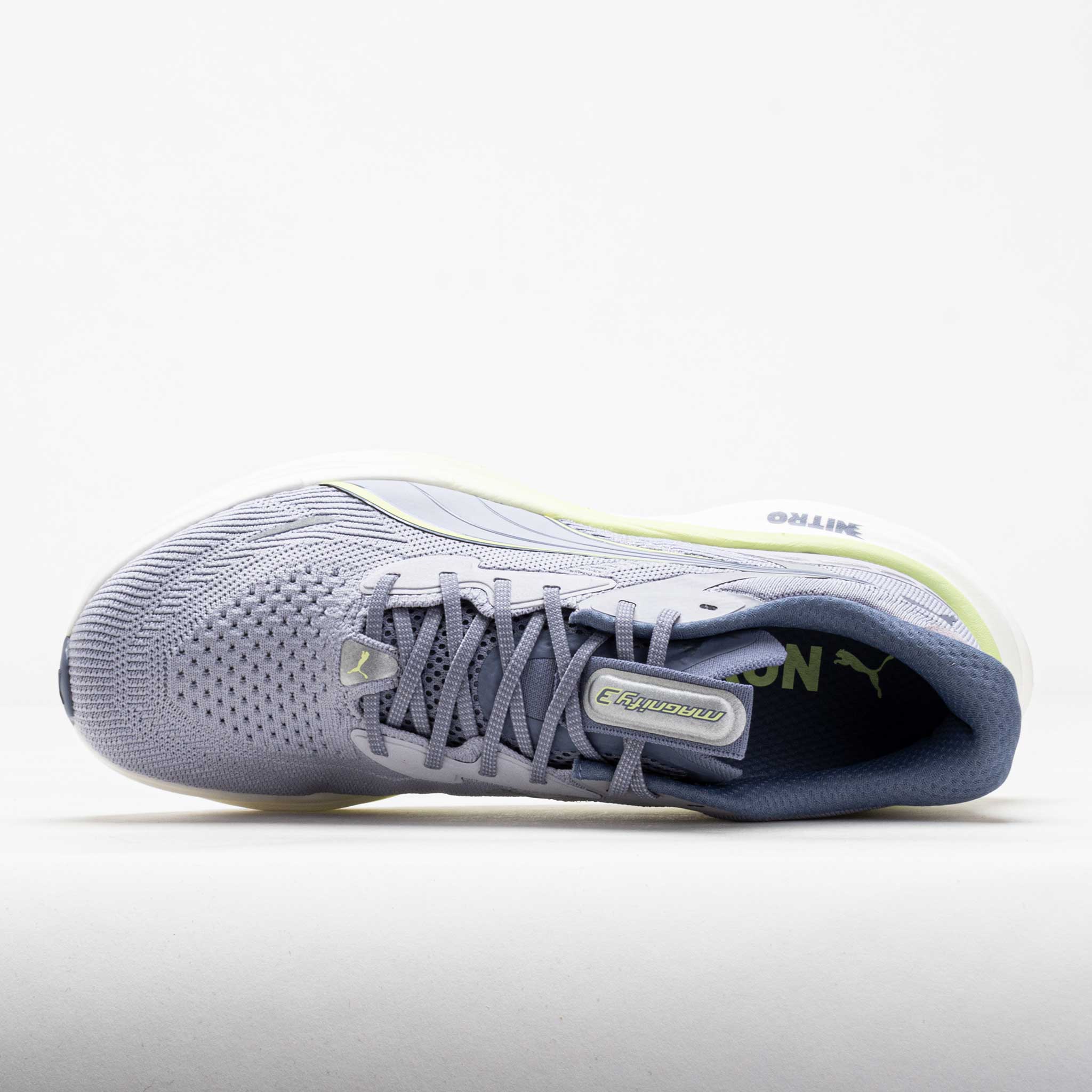 Puma Magnify NITRO 3 Men's Vibrant Silver/Apple Spritz