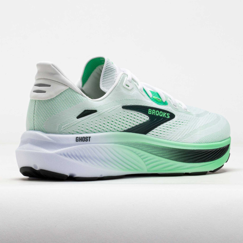 Brooks Ghost 18 Men's White/Spring Bud/Spruce