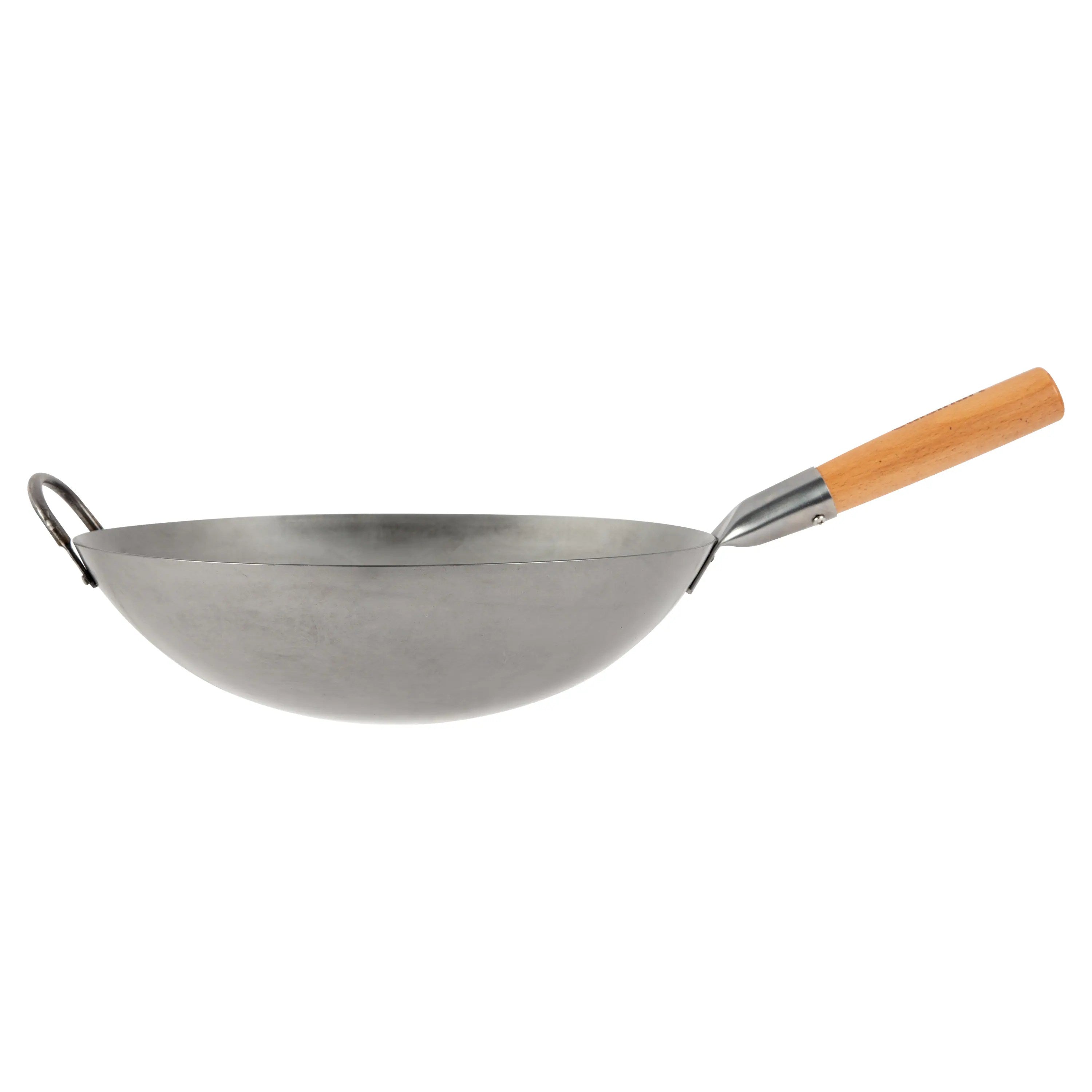 Cuisinart Outdoor Wok Station, 50,000 BTU Propane Outdoor Wok Burner w Prep Table, 14锟芥锟斤拷 Carbon Steel Wok for Stir Fry, Searing, BBQ 锟斤拷 Black