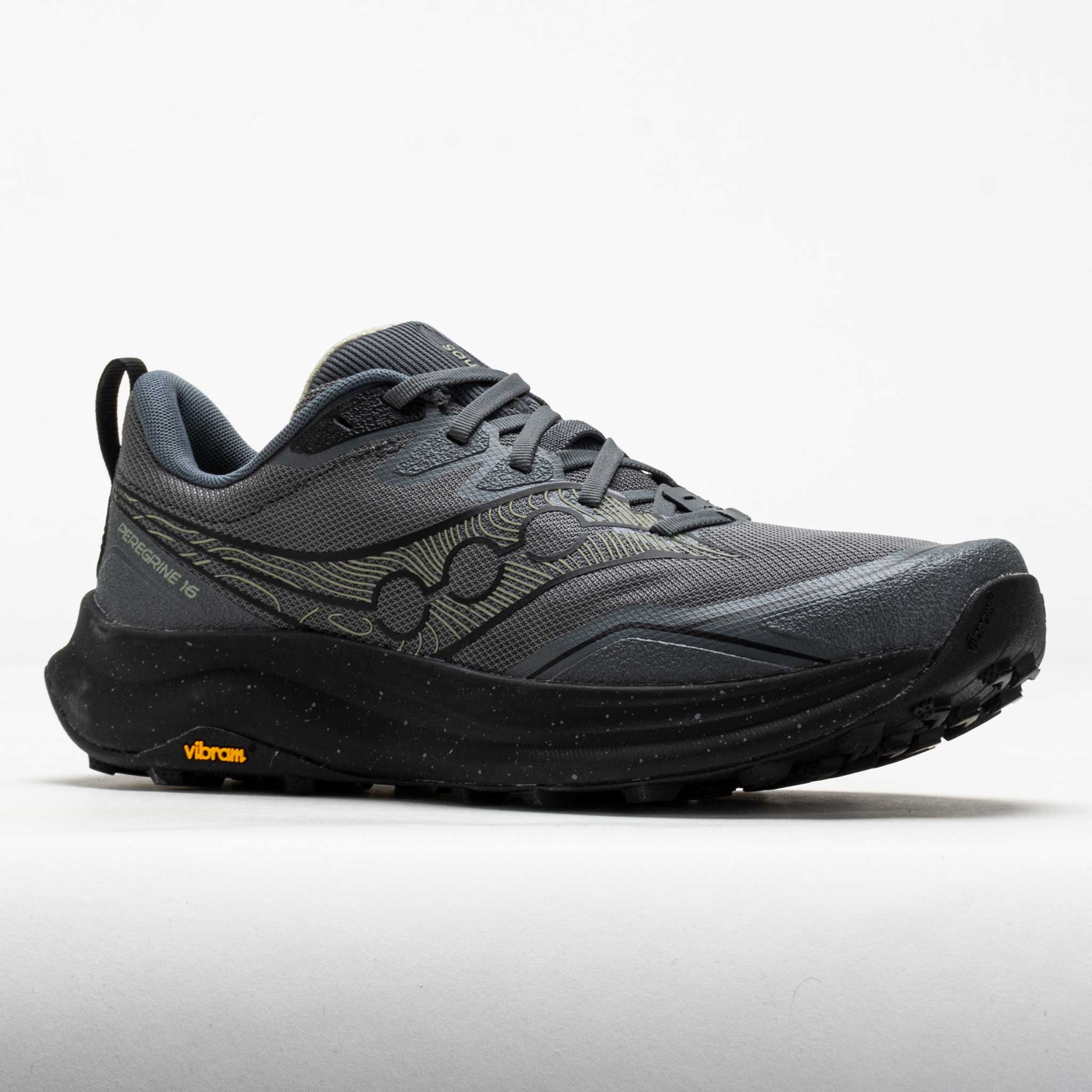 Saucony Peregrine 16 Men's Carbon/Black