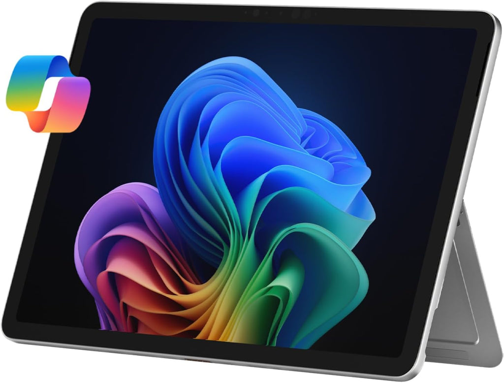 Microsoft Surface Pro 2-in-1 Laptop/Tablet (2025)  Windows 11 Copilot+ PC  12" Touchscreen Display  Snapdragon X Plus (8 Core)  16GB RAM  512GB Storage  Platinum