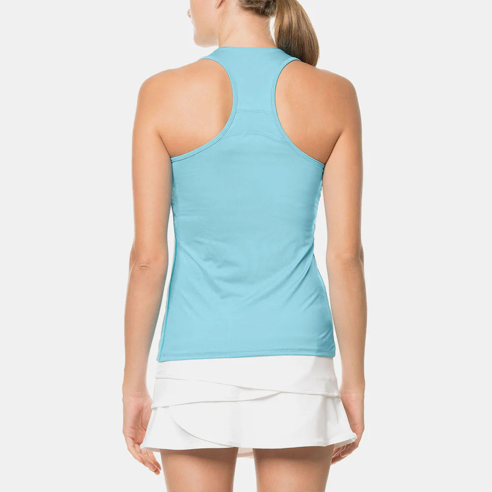 Lucky in Love V-Neck Tank with Bra Women's