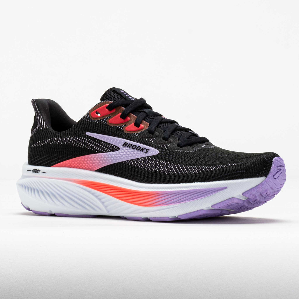 Brooks Ghost 17 Women's Black/Purple/Coral