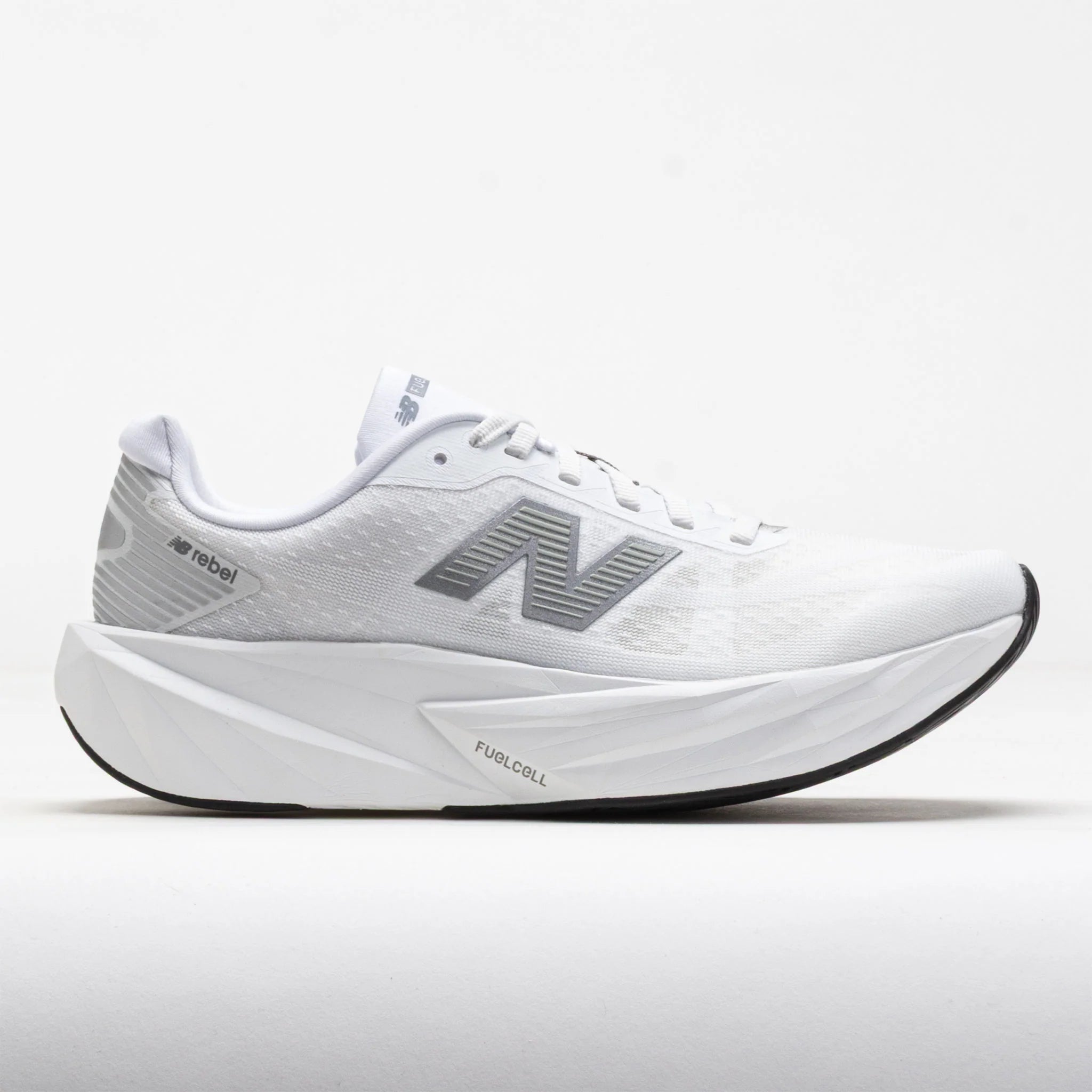 New Balance FuelCell Rebel v5 Women's White/Silver Metallic/Black