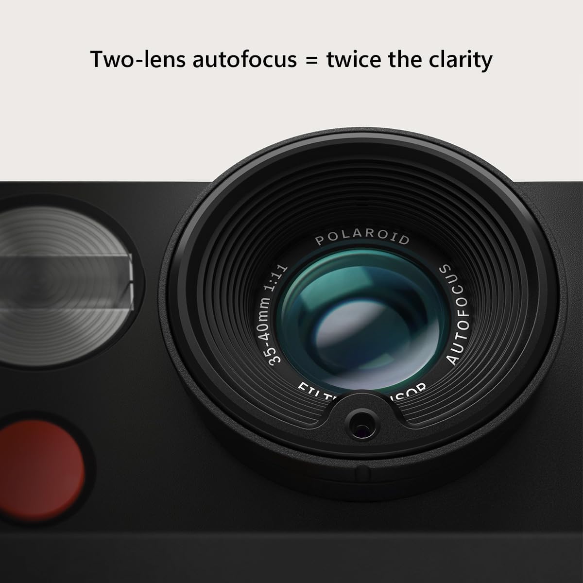 Polaroid Now+ 3rd Generation I-Type Instant Film Camera  Black - Bluetooth Connected App Controlled with 16 Color Film Photos  Signature Series EVA Hardcase Case and Power Bundle