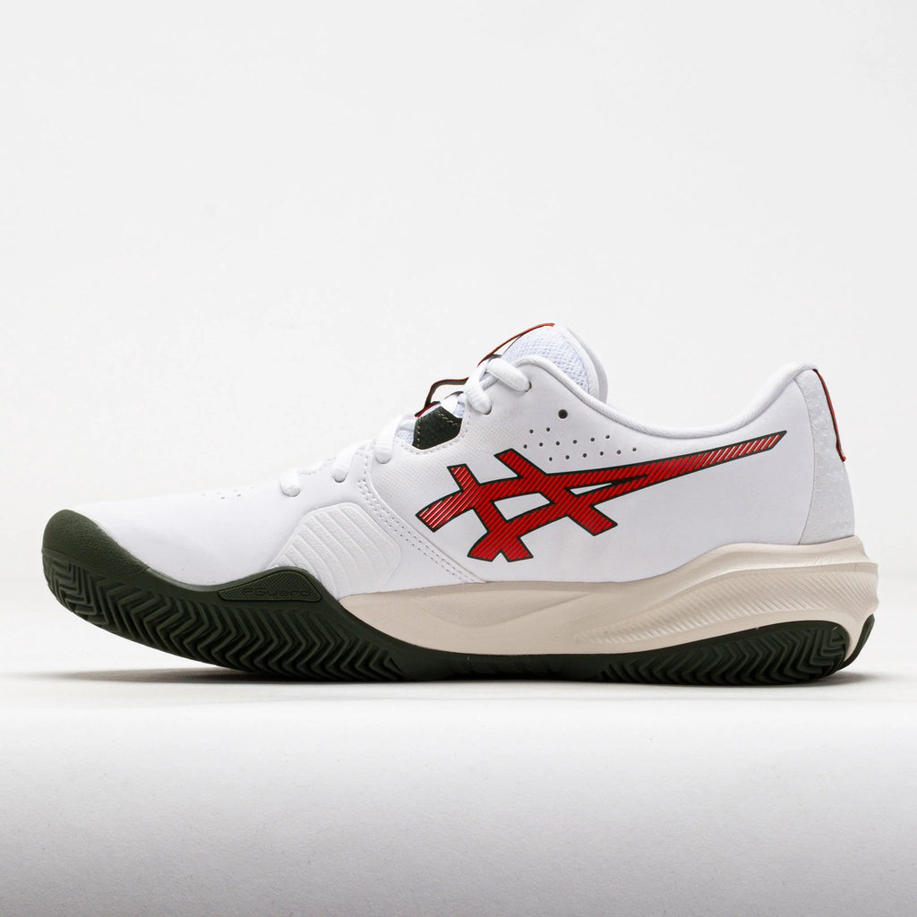 ASICS GEL-Challenger 15 Clay Men's White/Cherry Tomato